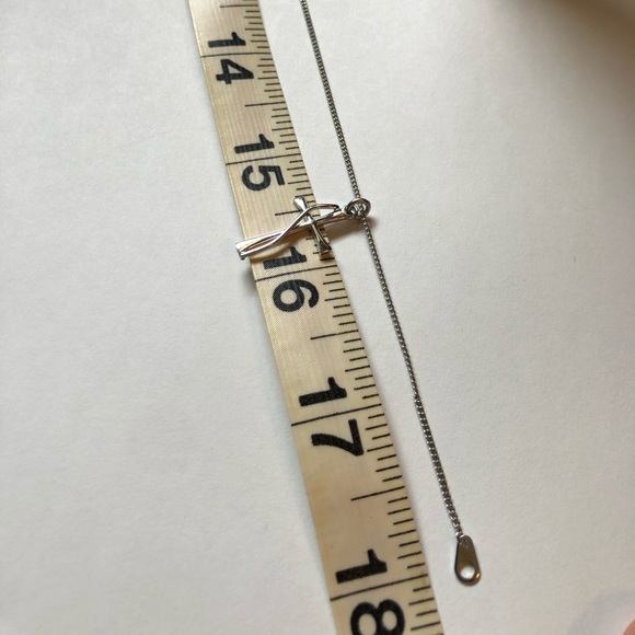 ❗️3/$7 Silver cross necklace - Picture 2 of 2
